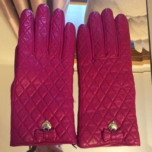 Coach ladies leather gloves size 7